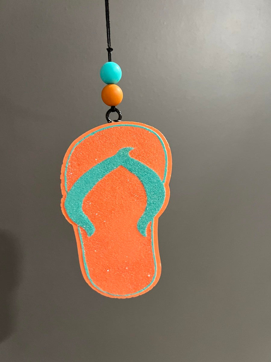Flip flop car freshie